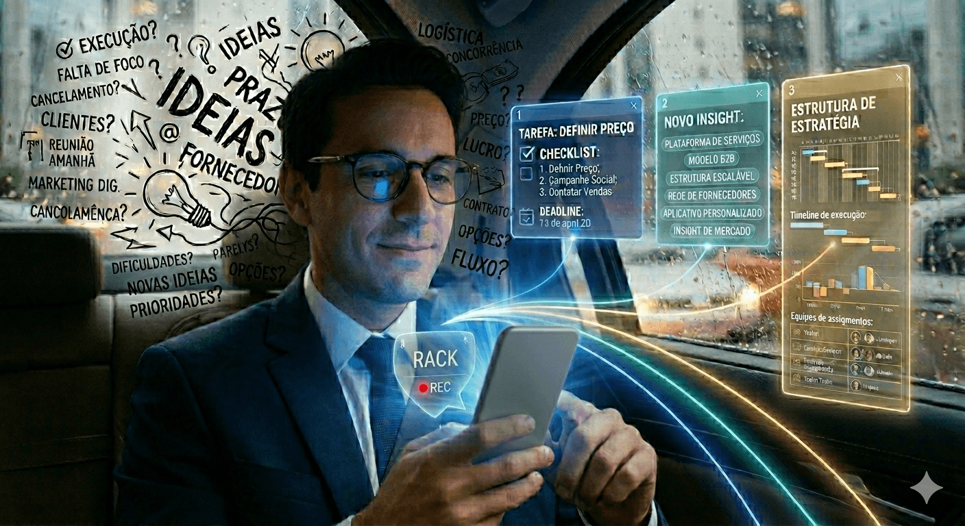 O Cemitério de Ideias Como a IA pode salvar a produtividade do empreendedor com TDAH